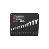 Combination wrench set 12 pcs., 6-14, 17, 19, 22 mm, DIN3113 STORM Intertool XT-1004