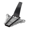 Combination spanner set 12 pcs, 6-22 mm CrV Intertool HT-1203