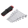 Combination spanner set 15 pcs, 6-19, 22 mm CrV Intertool HT-1204