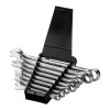 Combination spanner set 8 pcs, 8-19 mm CrV Intertool HT-1202