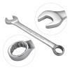 Combination spanner set 8 pcs, 8-19 mm CrV Intertool HT-1202