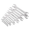 Set of horn keys, 12 pcs. 6-32 mm. CrV. Intertool HT-1003