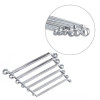 Set of socket wrenches 6 pcs. 6-17 mm Cr-V, satin-chrome coating; DIN838 STORM Intertool XT-1201