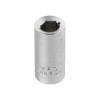 Переходник 1/4 шестигранник/1/4 квадрат, 25 мм. CrV Intertool ET-1101