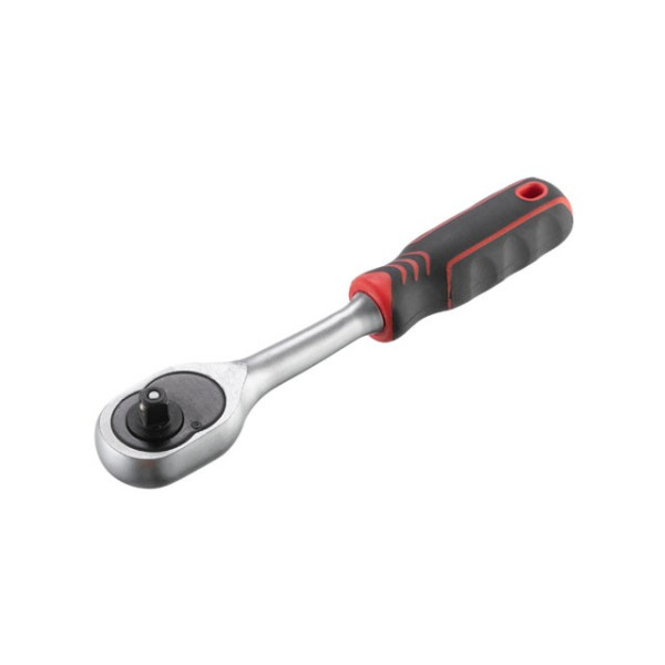 Ratchet handle with 45 teeth 1/4'' (Prof) CrV Intertool HT-2117