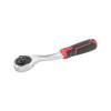 Ratchet handle with 72 teeth 3/8, Cr-V STORM Intertool ET-8002