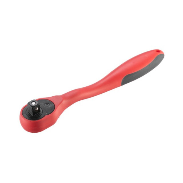 72 Teeth Ratchet Handle 1/2 Curved CrV (Professional) Intertool HT-2109