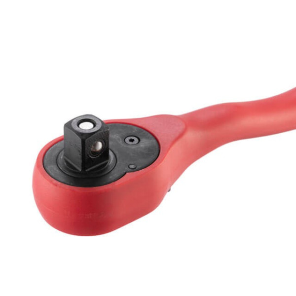 72 Teeth Ratchet Handle 1/2 Curved CrV (Professional) Intertool HT-2109