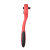 72 Teeth Ratchet Handle 1/4 Curved CrV (Professional) Intertool HT-2107
