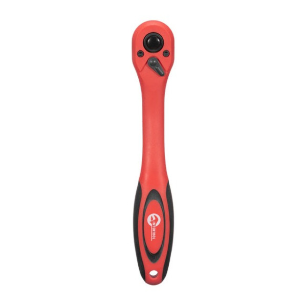 Intertool HT-2108 72 Tooth Ratchet Handle 3/8 Curved CrV (Professional)
