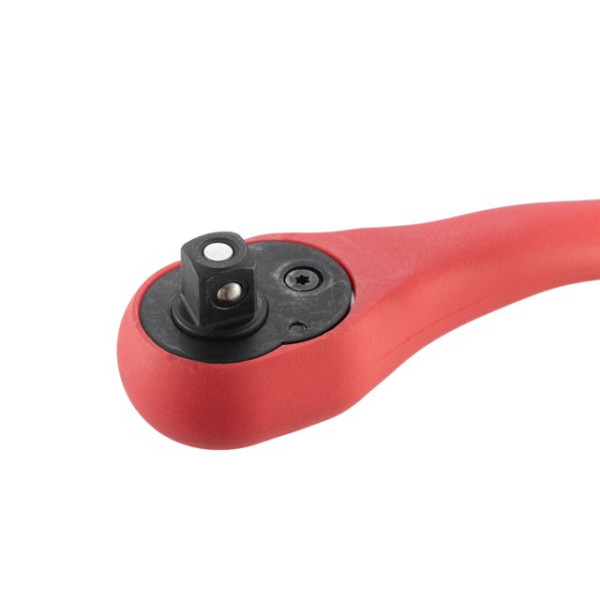 Intertool HT-2108 72 Tooth Ratchet Handle 3/8 Curved CrV (Professional)