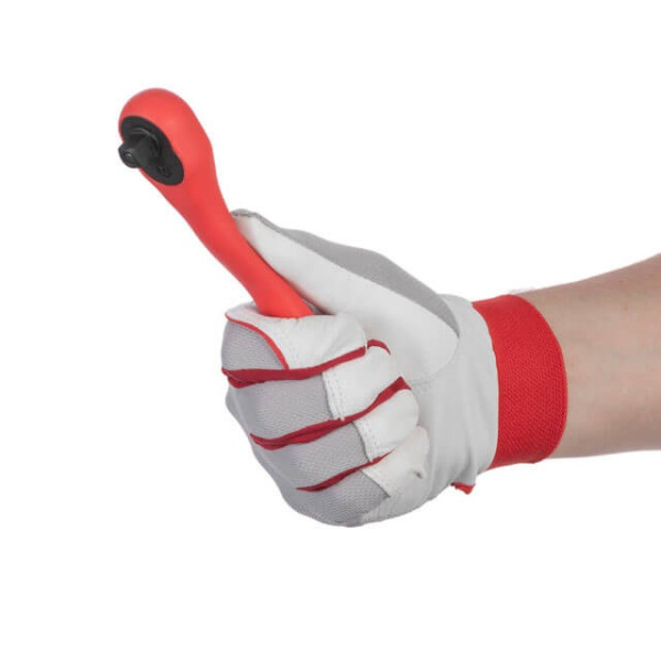 Intertool HT-2108 72 Tooth Ratchet Handle 3/8 Curved CrV (Professional)