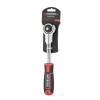 The handle with a ratchet mechanism is rotary, 72 teeth 1/2, Cr-V STORM Intertool ET-8009