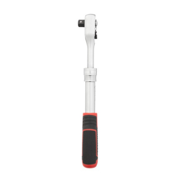Handle with ratchet mechanism telescopic, 72 teeth 3/8, Cr-V STORM Intertool ET-8005