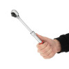 Handle with ratchet mechanism telescopic, 72 teeth 3/8, Cr-V STORM Intertool ET-8005