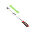 Handle with ratchet mechanism telescopic, 72 teeth 3/8, Cr-V STORM Intertool ET-8005