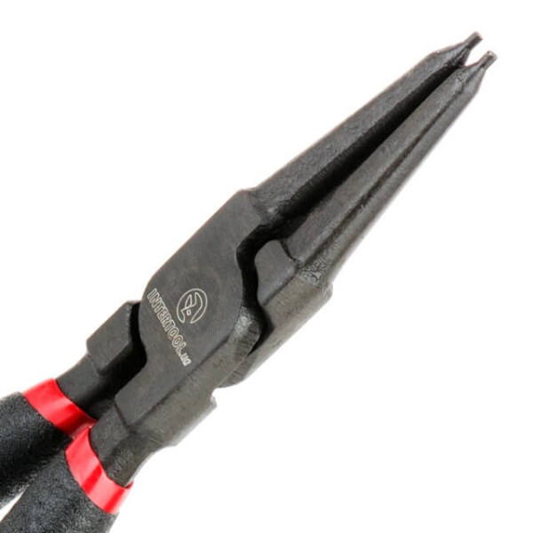 Set of pliers (4 pcs) for removing and installing locking rings 180 mm, 40CrV, phosphated, polished. Intertool HT-7015