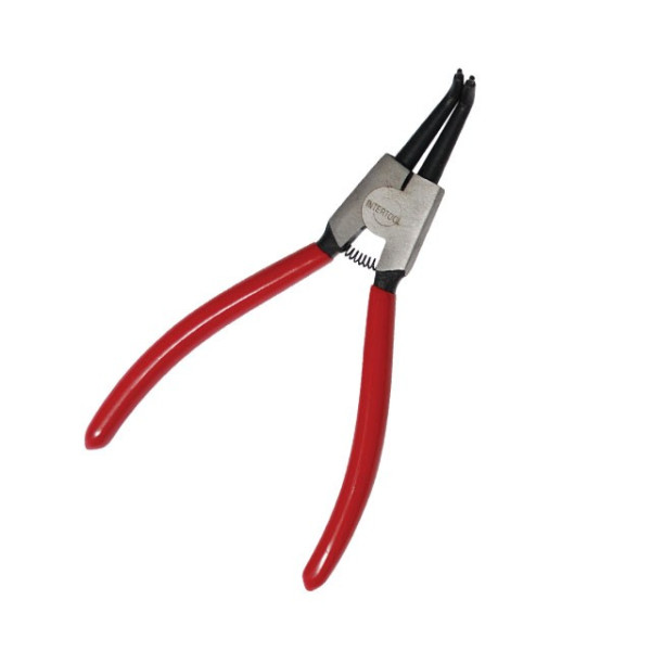 Intertool HT-7014 Pliers for removing snap rings curved for a 180 mm opening