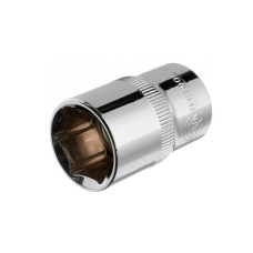 Головка шестигранна 1/2 18 мм x 38 мм CrV Intertool ET-0018