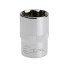 Hex head 1/2 19 mm x 38 mm CrV Intertool ET-0019
