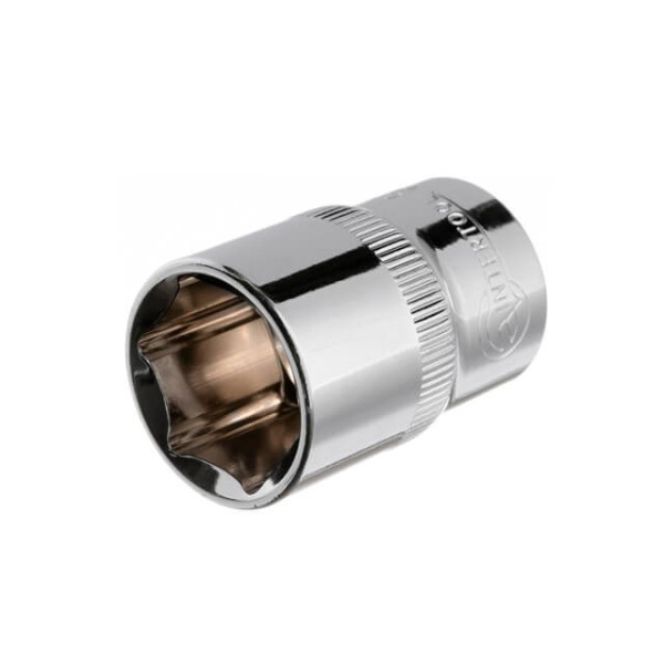 Hex head 1/2 19 mm x 38 mm CrV Intertool ET-0019