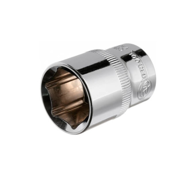 Головка шестигранна 1/2 20 мм x 38 мм CrV Intertool ET-0020