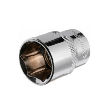 Головка шестигранна 1/2 22 мм x 38 мм CrV Intertool ET-0022