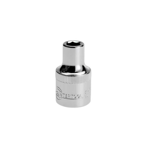 Головка шестигранна 1/2 8 мм x 38 мм CrV Intertool ET-0008