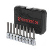 Bit set TORX 1/2 T20-T60, 100 mm, S2, STORM Intertool ET-8401