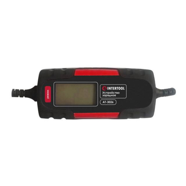 Charger 6/12 V, 1/4.5 A, 230 V, winter charging mode, display, battery capacity 1.2-120 a/h Intertool AT-3026