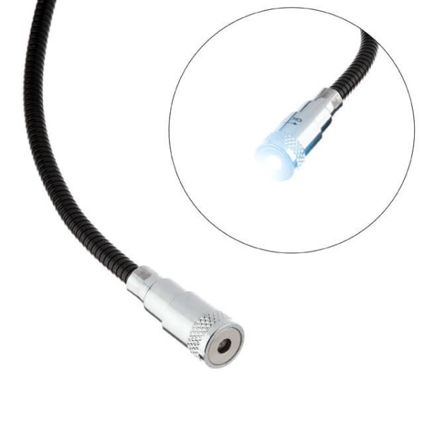 Захват магнітний гнучкий з led-підсвічуванням 565 мм, 2.25 кг Intertool ET-1010