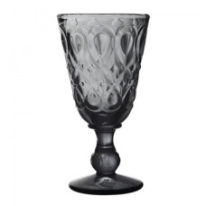 La Rochere Lyonnais wine glass, anthracite, h 16.5 cm, 230 ml