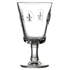 Wine glasses La Rochere Fleur de Lys, h 14.7 cm, diameter 8 cm. 240 ml