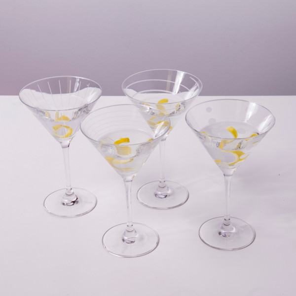 Набір келихів для мартіні Mikasa CHEERS, скло, 290 мл, 4 шт.