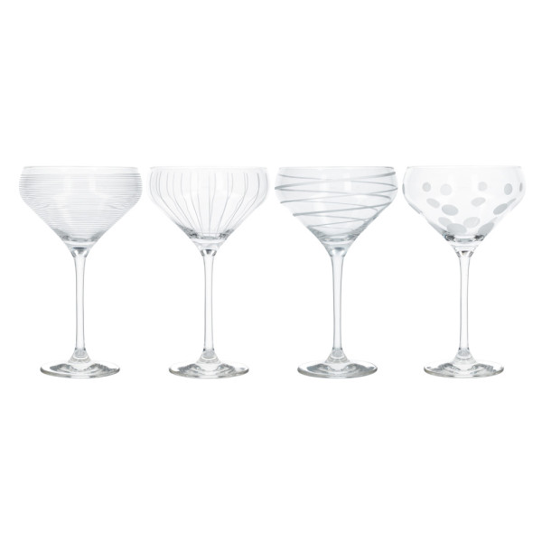 Set of champagne glasses Mikasa CHEERS, glass, 400 ml, 4 pcs.