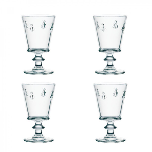 Set of wine glasses La Rochere Abeille, h max. 14.1 cm, 240 ml, 4 pcs.