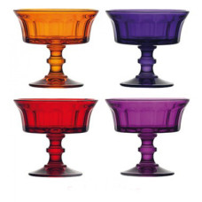 Gift set of champagne glasses La Rochere ICE CREAM, 220 ml, 4 pcs.