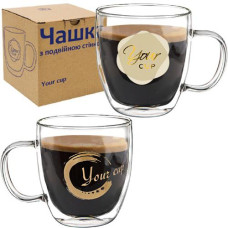 Чашка з подвійною стінкою Your cup 600 мл SNT Україна