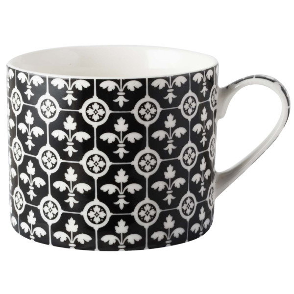 Чашка для чая CreativeTops Encaustic Tiles FLEUR DES LYS, фарфор, 450 мл