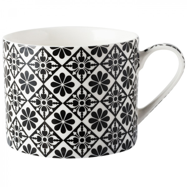 Чашка для чая CreativeTops Encaustic Tiles PETALS, фарфор, 450 мл