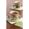 Maxwell Williams Summer Blossom KILBURN Tea Cup and Saucer, Porcelain, 17.5 x 17.5 x 9 cm, 480 ml