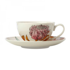 Чашка для кофе с блюдцем Maxwell Williams WARATAH, фарфор, 200 мл