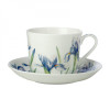 Чашка з блюдцем Maxwell Williams Irises FLORIADE, порцеляна, 480 мл