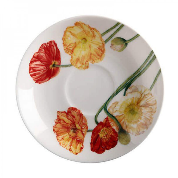 Чашка з блюдцем Maxwell Williams Poppies FLORIADE, порцеляна, 480 мл