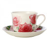 Чашка с блюдцем Maxwell Williams Roses FLORIADE, фарфор, 480 мл