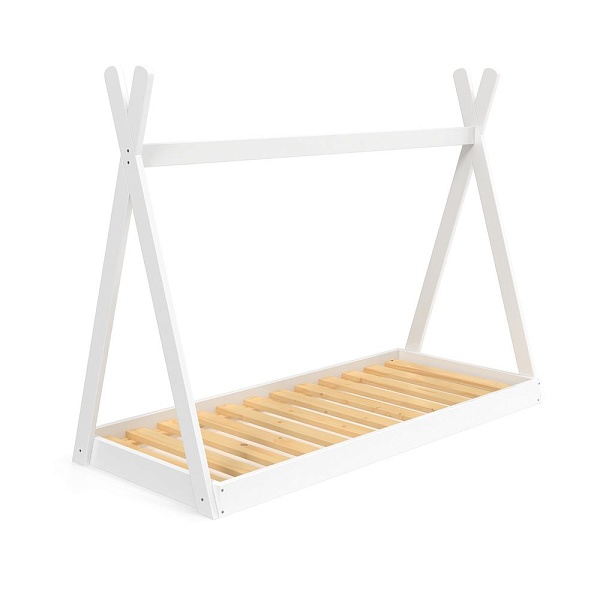 Children's bed-house Wigwam White 80x160 cm, SportBaby