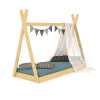 Children's bed-house Wigwam varnish 70x140, SportBaby
