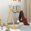 Children's bed-house Wigwam varnish 80x160 cm, SportBaby