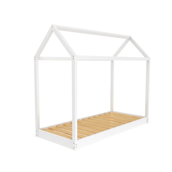 White house bed 80x190 cm SportBaby