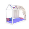 White house bed 80x190 cm SportBaby